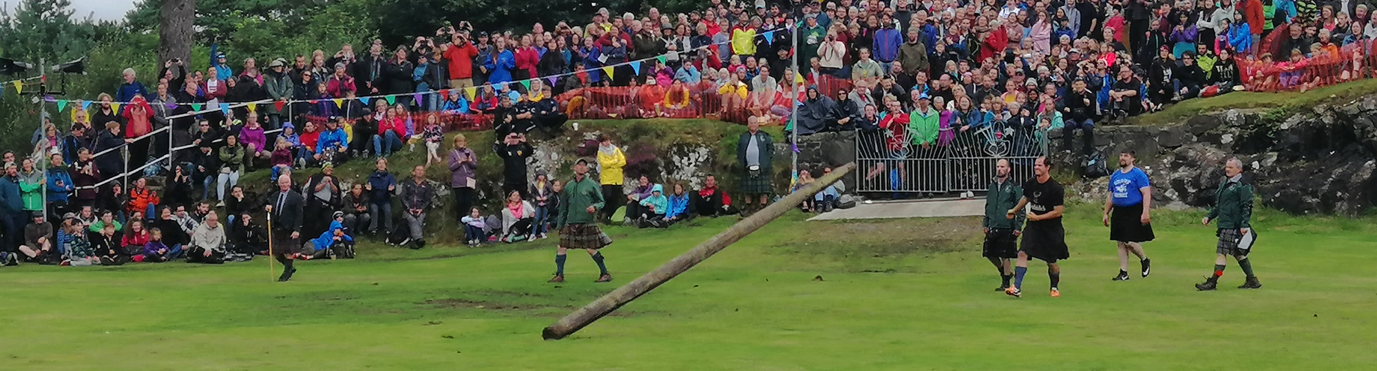 Les Highland games de l’île de Skye