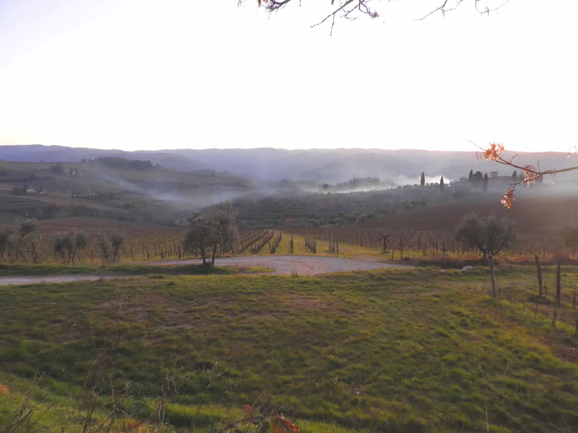 Jour de l'an en Toscane